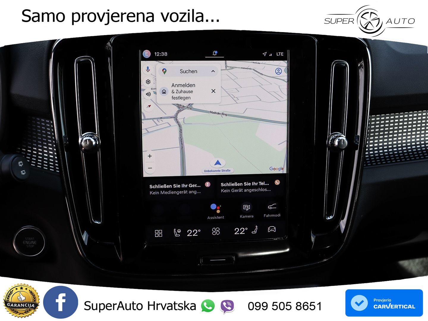 Volvo XC40 2.0 B4 AWD 197 KS Automatic ACC+GR SJED+360+PANO