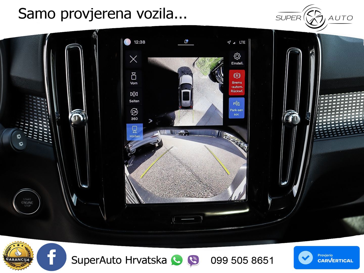 Volvo XC40 2.0 B4 AWD 197 KS Automatic ACC+GR SJED+360+PANO
