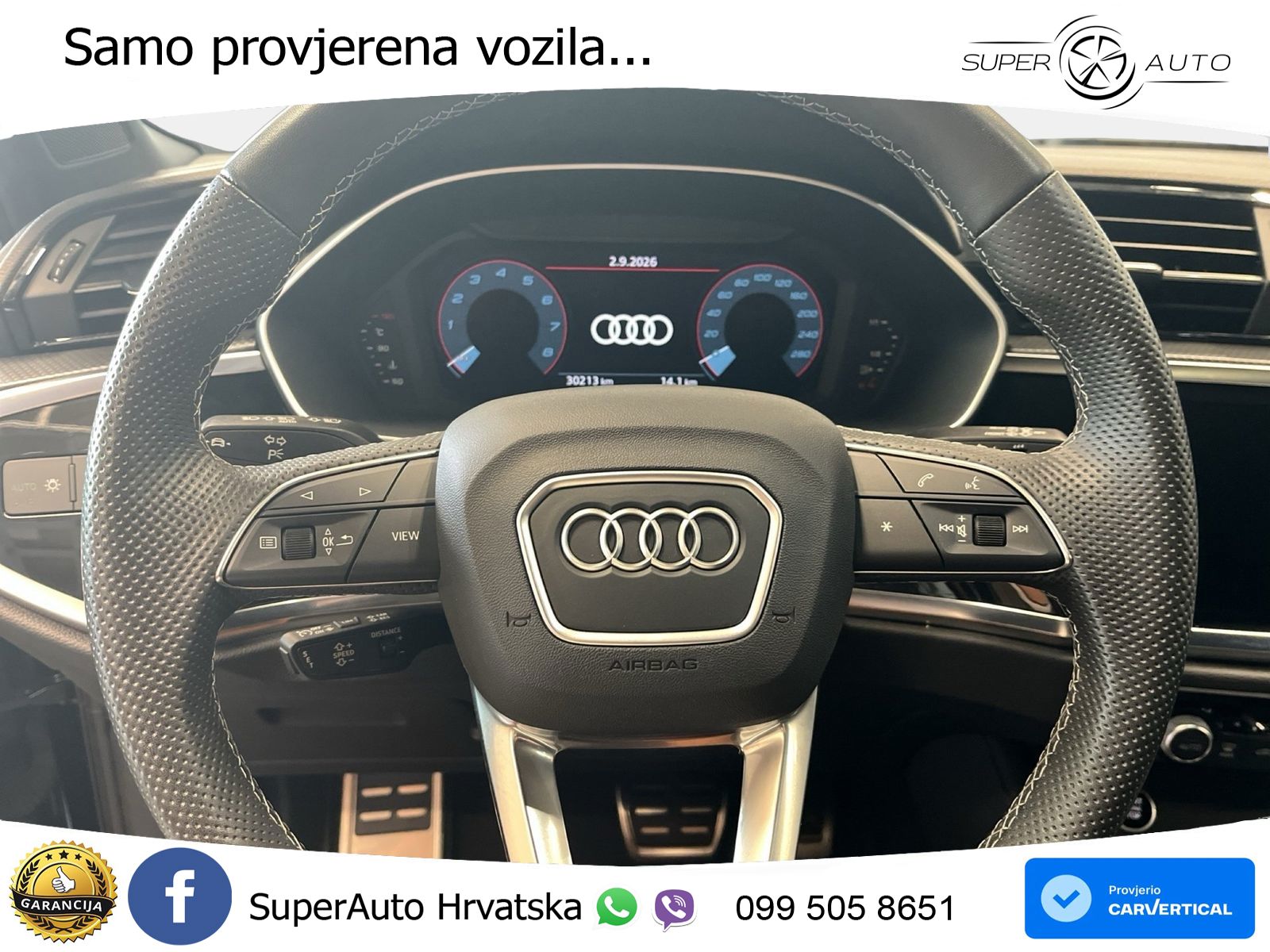 Audi Q3 35 TFSI (150 KS) S tronic S line LED+GR SJED+ACC