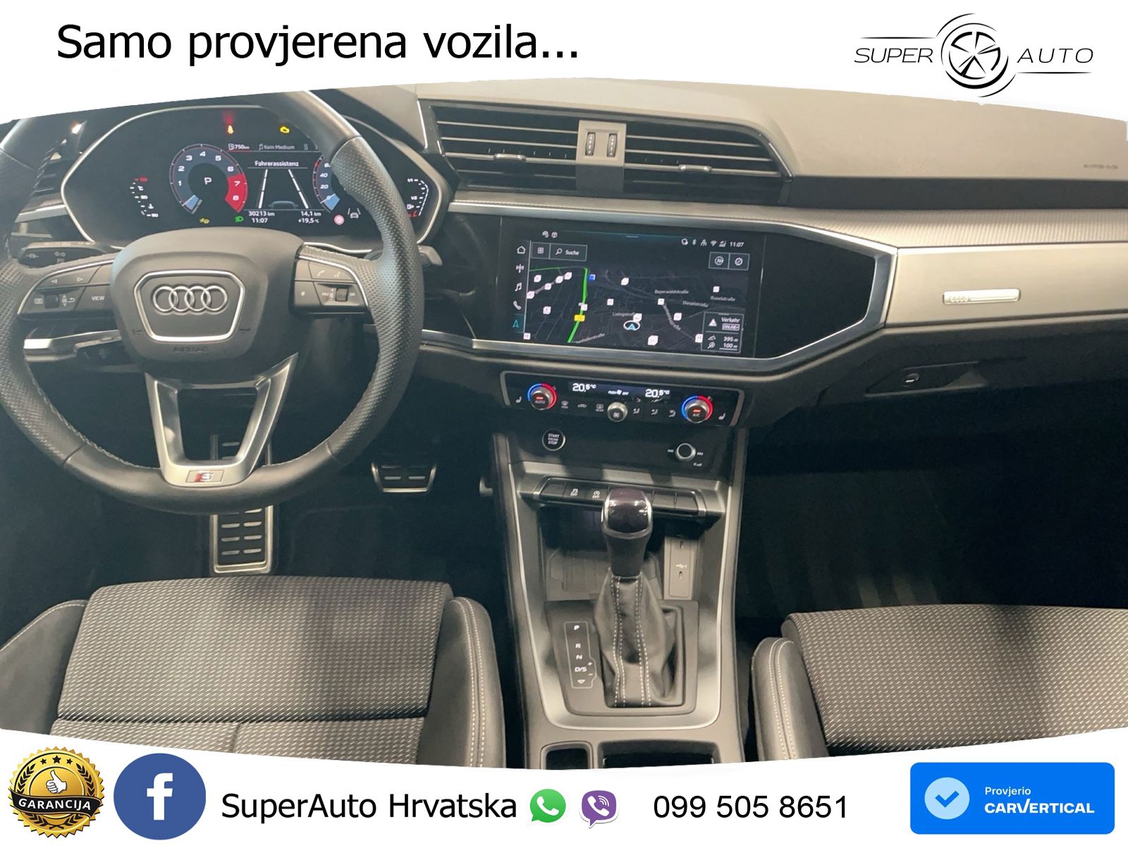 Audi Q3 35 TFSI (150 KS) S tronic S line LED+GR SJED+ACC