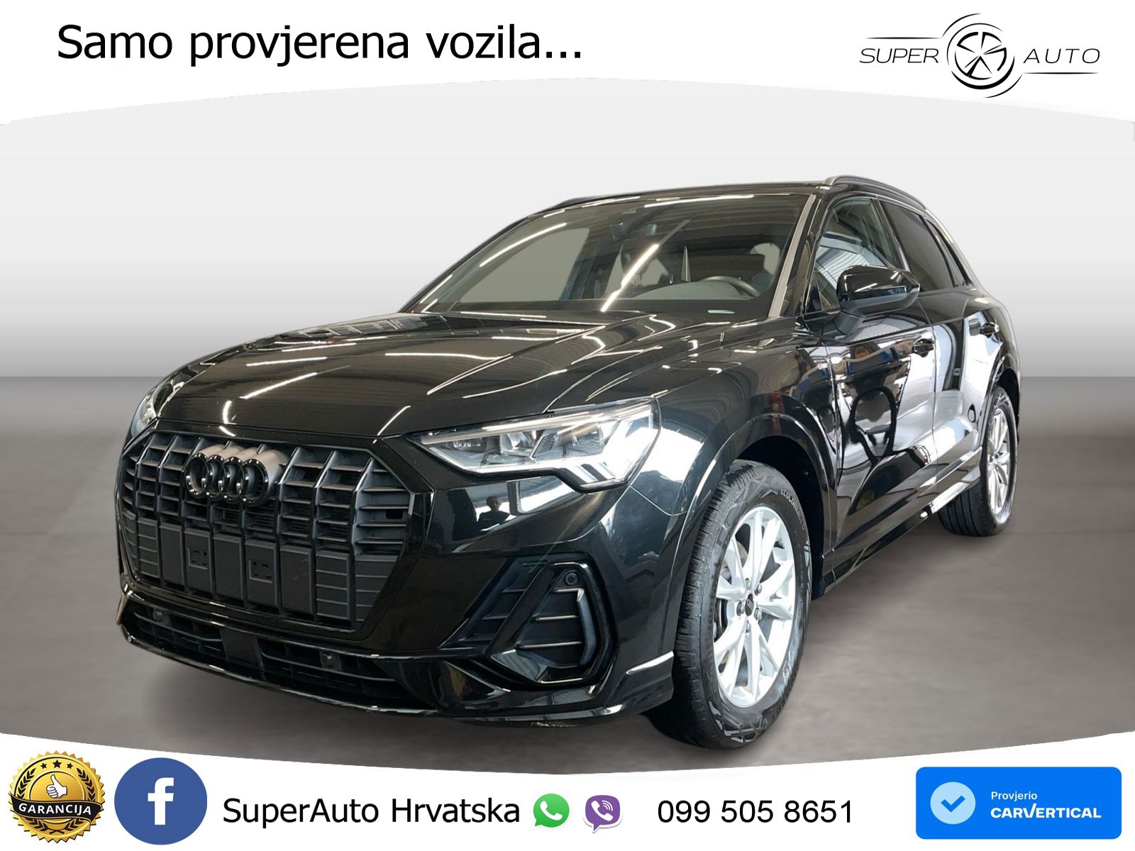Audi Q3 35 TFSI (150 KS) S tronic S line LED+GR SJED+ACC