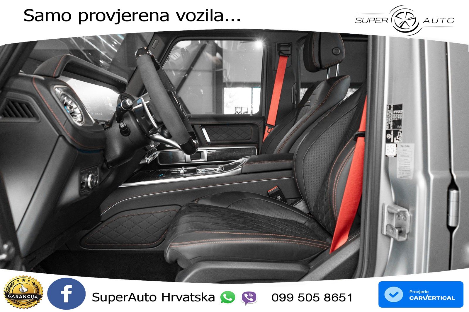 Mercedes AMG G 63 Long V8 (585 KS) 4MATIC 9G-TRONIC AMG SPEEDSHIFT TCT ACC+HEAD+4xGR SJED+360+PANO