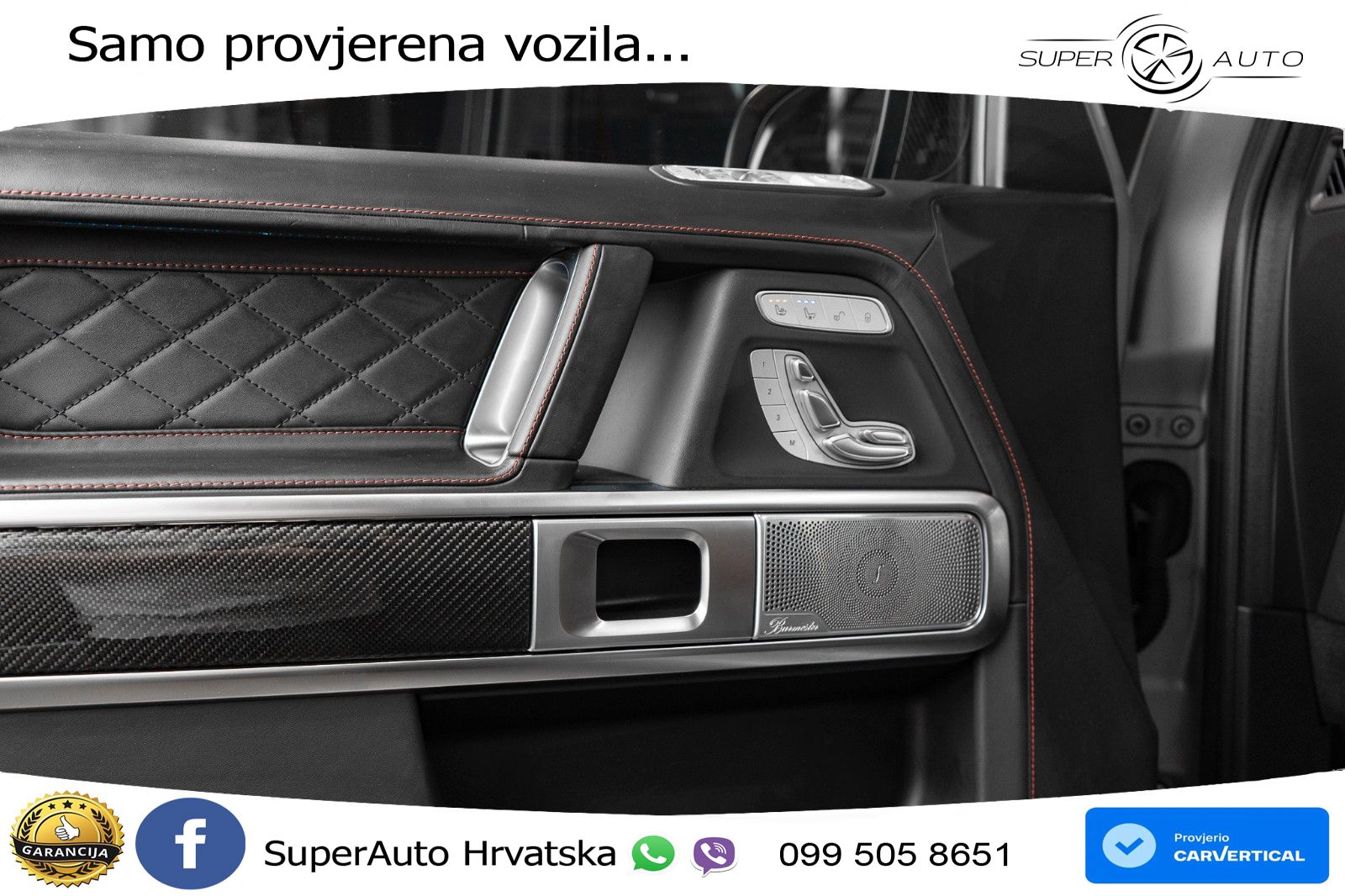 Mercedes AMG G 63 Long V8 (585 KS) 4MATIC 9G-TRONIC AMG SPEEDSHIFT TCT ACC+HEAD+4xGR SJED+360+PANO