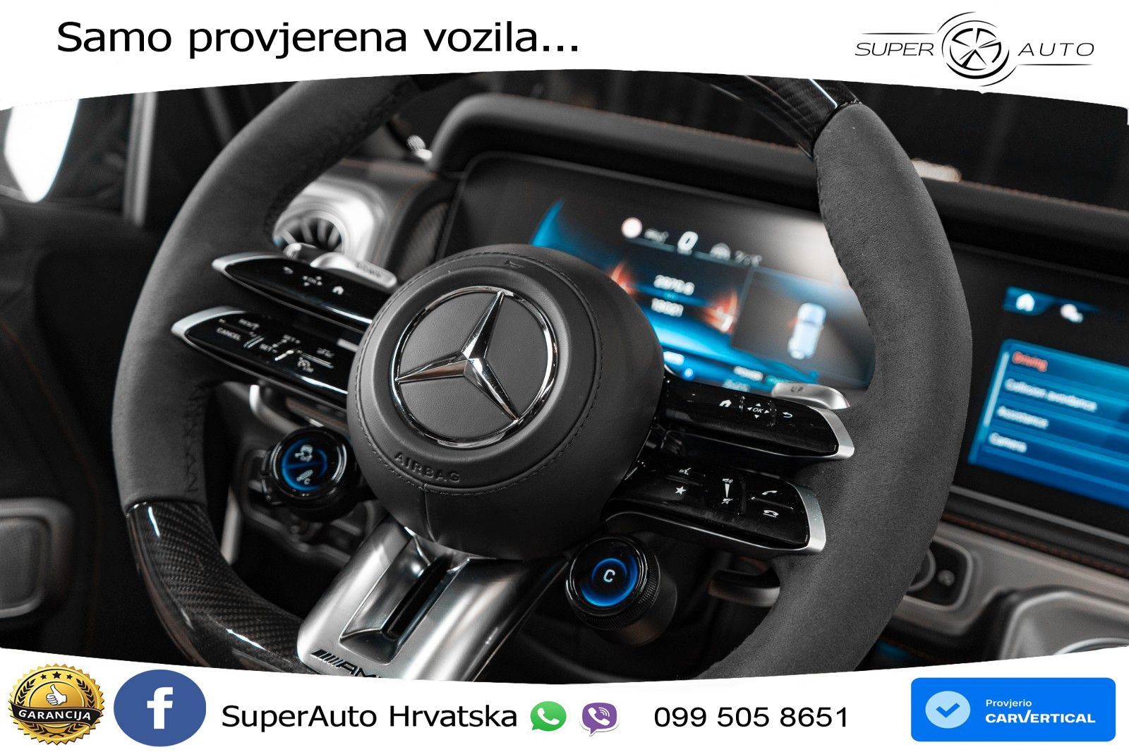 Mercedes AMG G 63 Long V8 (585 KS) 4MATIC 9G-TRONIC AMG SPEEDSHIFT TCT ACC+HEAD+4xGR SJED+360+PANO