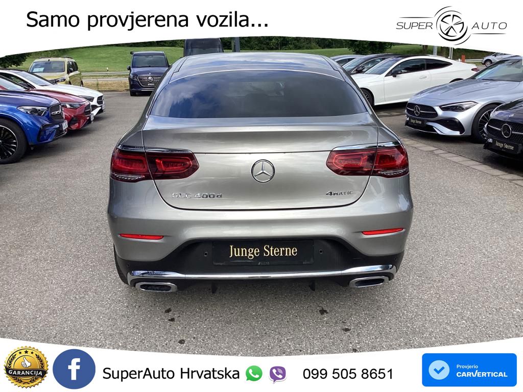 Mercedes GLC Coupe 400d (330 KS) 4MATIC 9G-TRONIC AMG LED+GR SJED+ACC