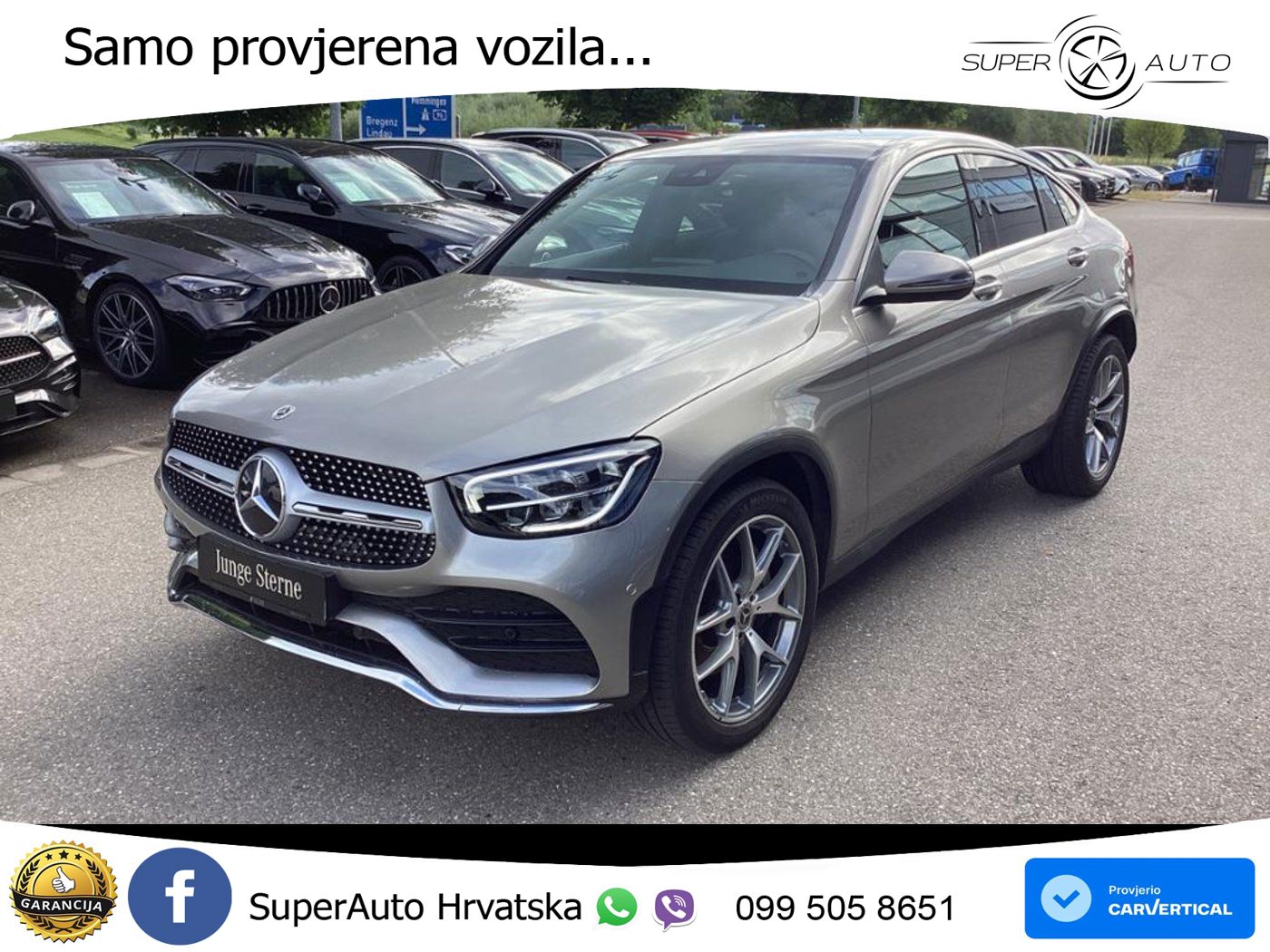 Mercedes GLC Coupe 400d (330 KS) 4MATIC 9G-TRONIC AMG LED+GR SJED+ACC
