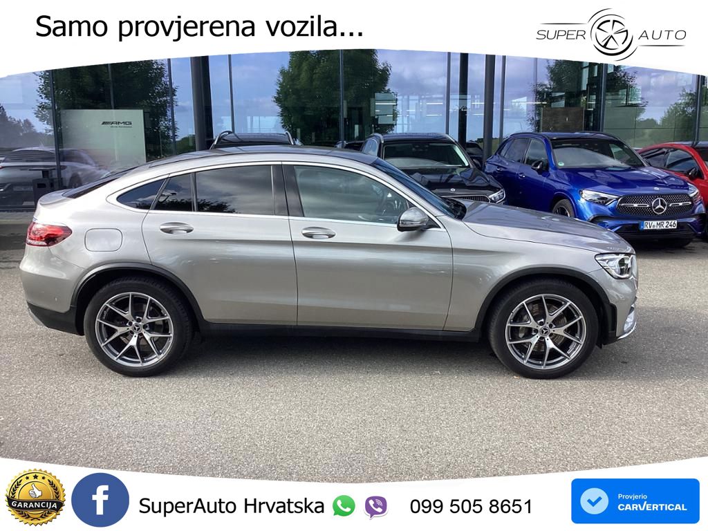 Mercedes GLC Coupe 400d (330 KS) 4MATIC 9G-TRONIC AMG LED+GR SJED+ACC