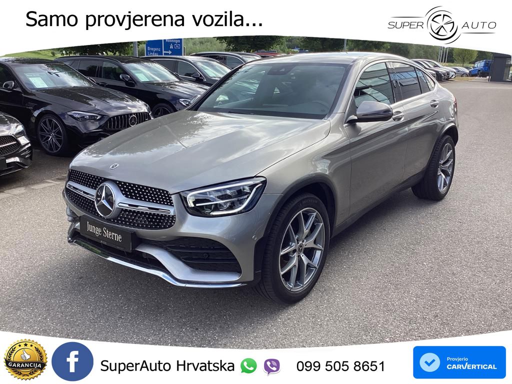 Mercedes GLC Coupe 400d (330 KS) 4MATIC 9G-TRONIC AMG LED+GR SJED+ACC