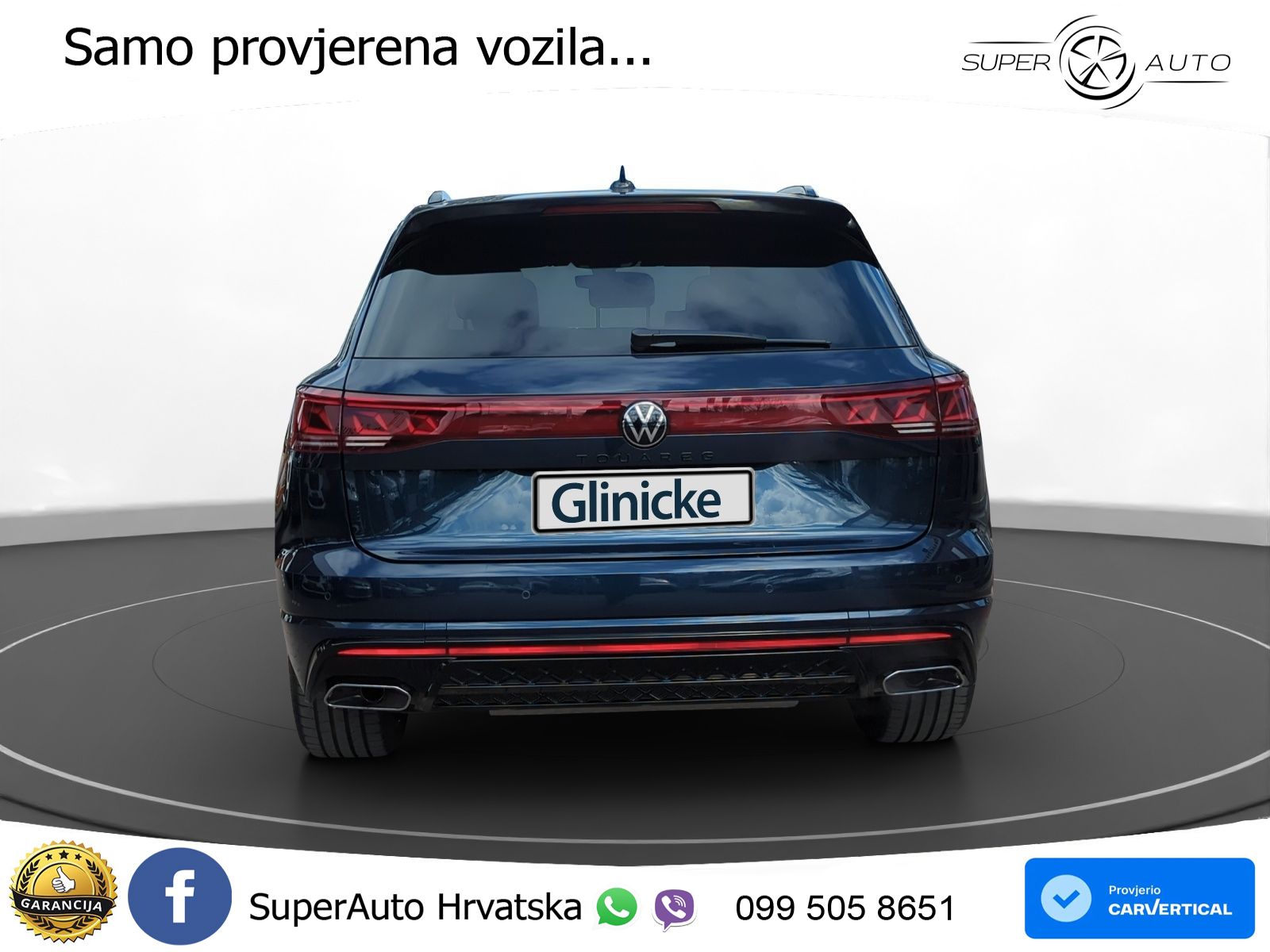 Volkswagen Touareg 3.0 V6 TDI (286 KS) 4MOTION Tiptronic ZRAČNI+ACC+GR SJED+KAM+PANO