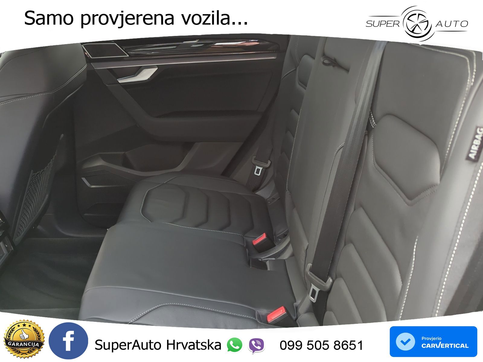 Volkswagen Touareg 3.0 V6 TDI (286 KS) 4MOTION Tiptronic ZRAČNI+ACC+GR SJED+KAM+PANO