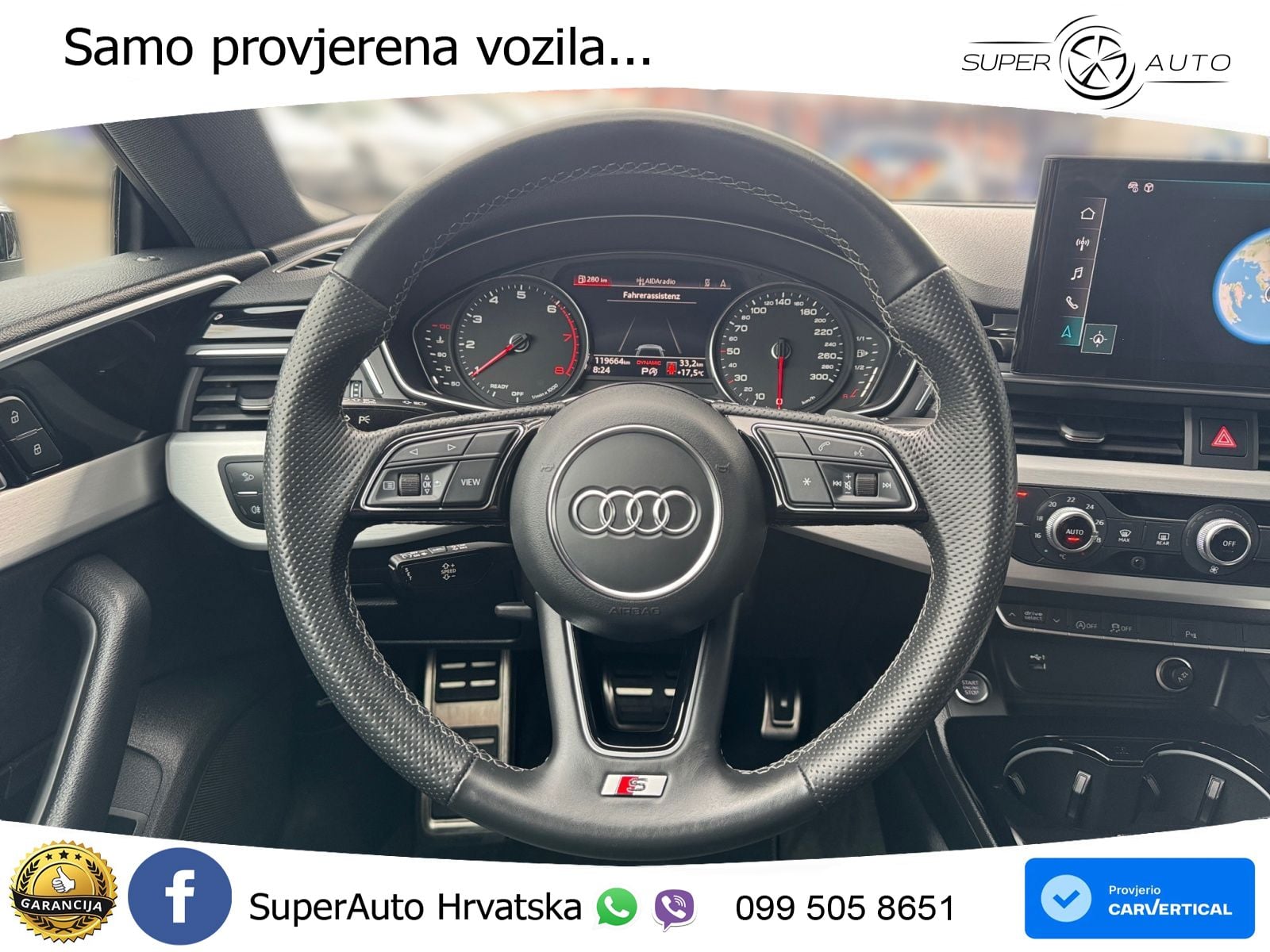 Audi A5 Sportback 45 TFSI (265 KS) quattro S tronic S line MATRIX+GR SJED+KAM