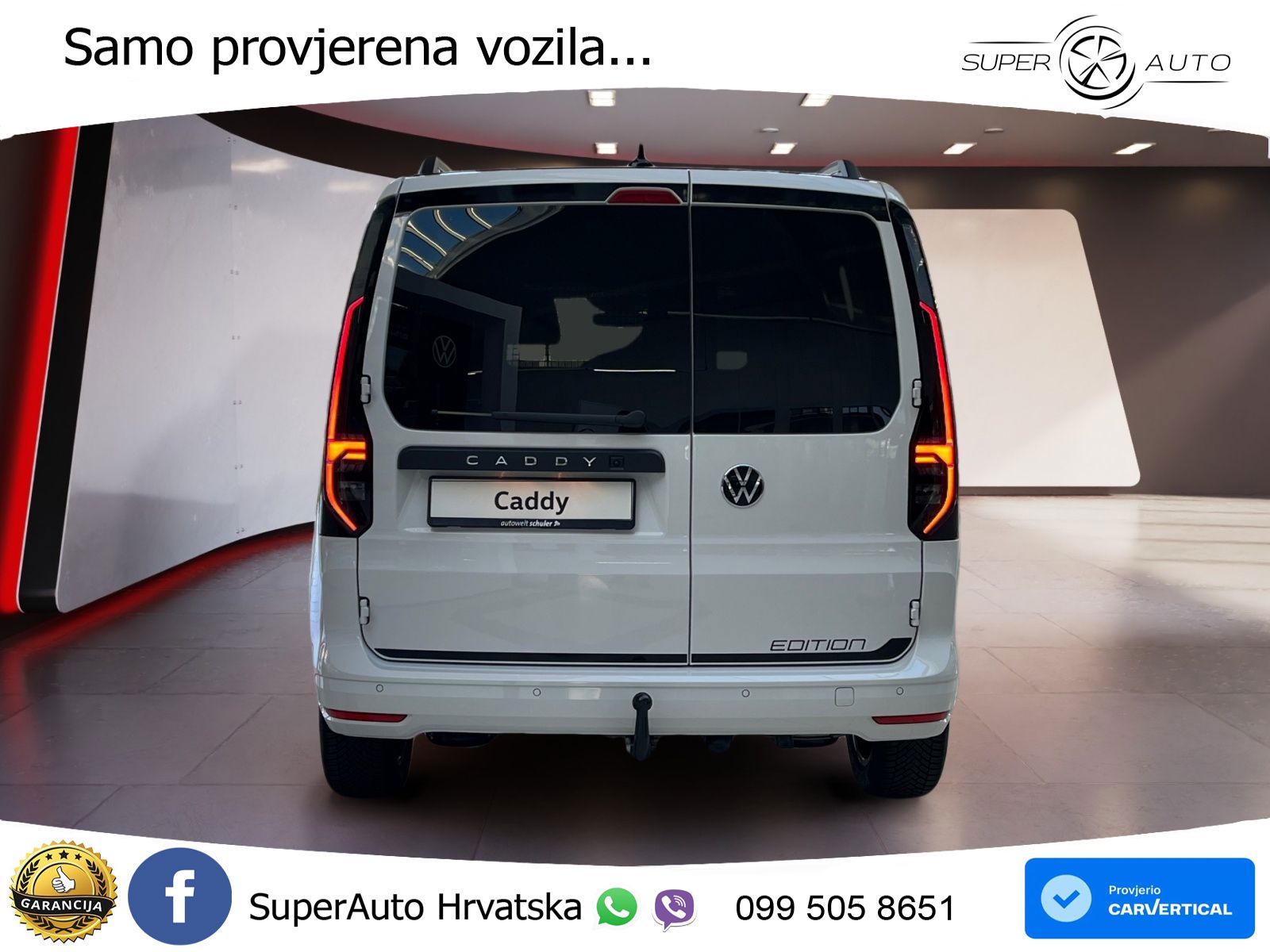 Volkswagen Caddy Cargo 1,5 TSI DSG Edition Neues Modell! 116 KS