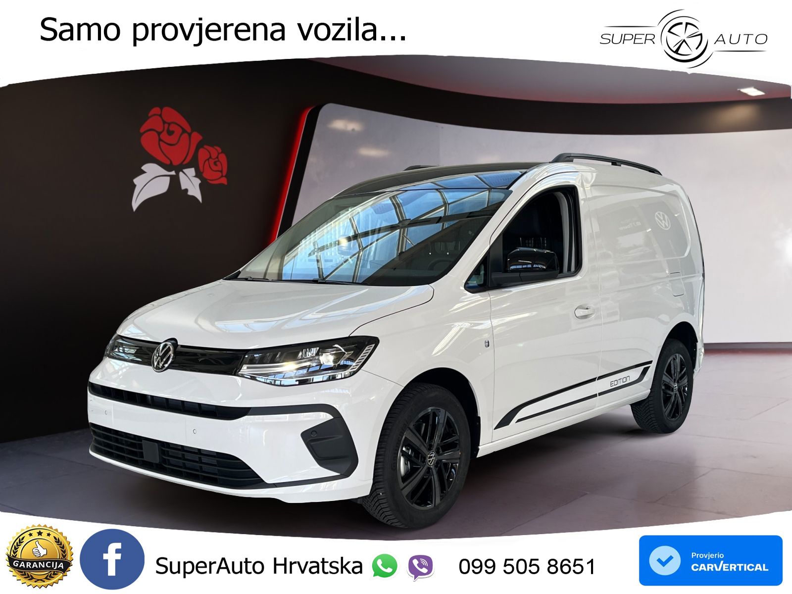 Volkswagen Caddy Cargo 1,5 TSI DSG Edition Neues Modell! 116 KS