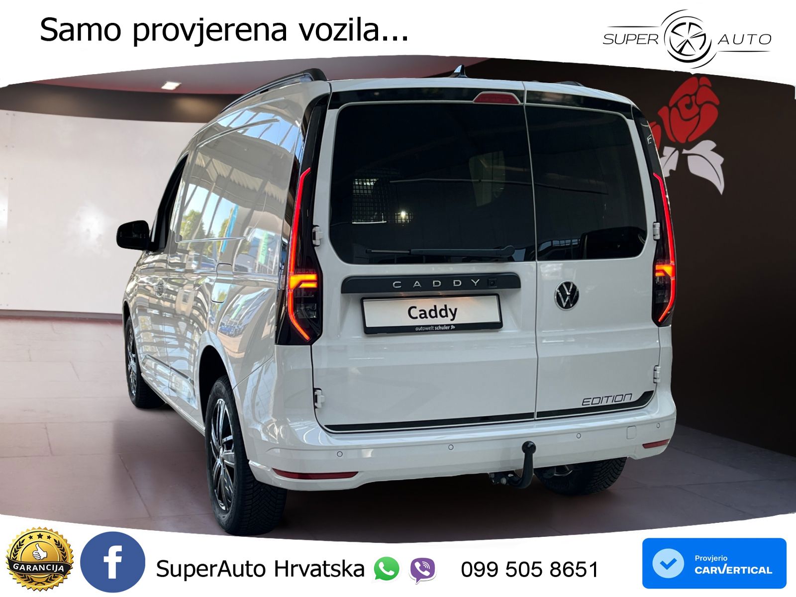 Volkswagen Caddy Cargo 1,5 TSI DSG Edition Neues Modell! 116 KS