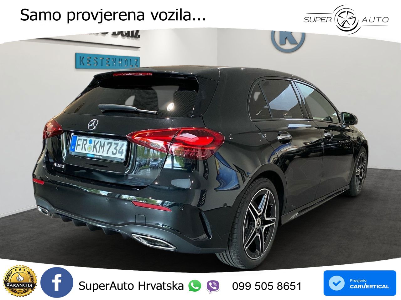 Mercedes-Benz A 200 7G-DCT AMG LED+GR SJED+ACC