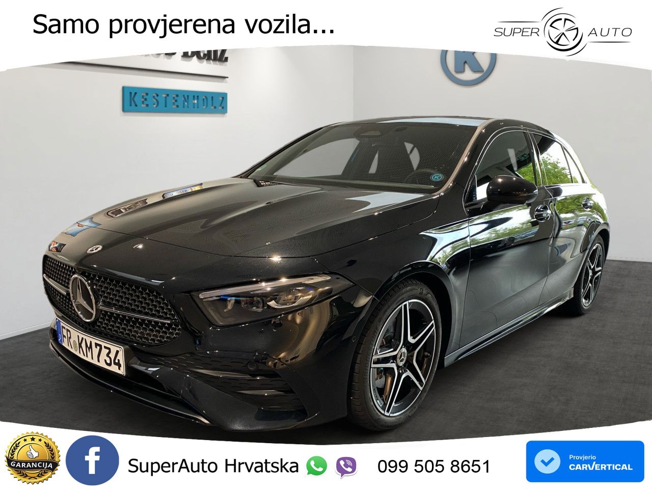 Mercedes-Benz A 200 7G-DCT AMG LED+GR SJED+ACC