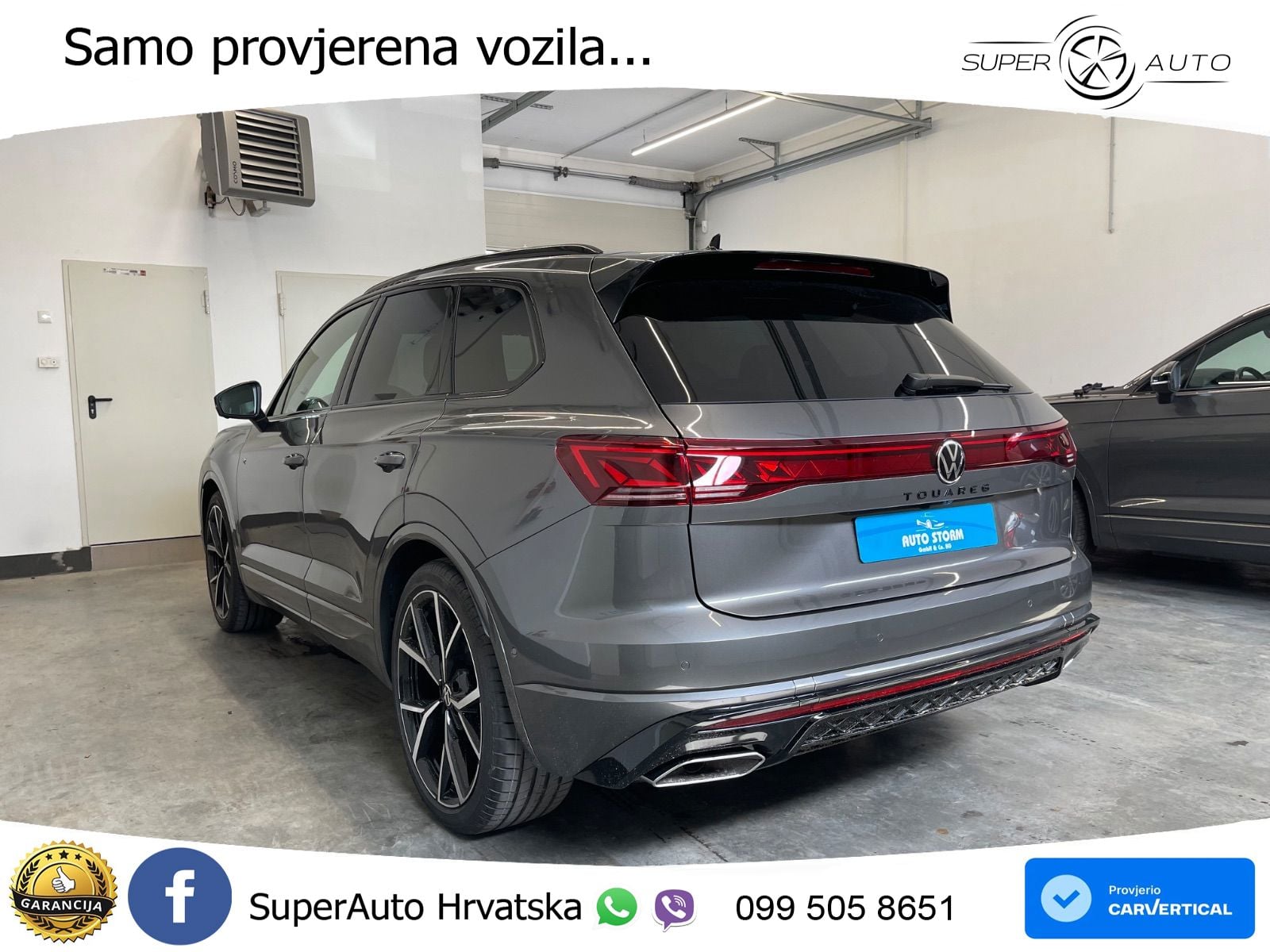 Volkswagen Touareg 3.0 V6 TDI (286 KS) 4MOTION Tiptronic R-Line ZRAČNI+ACC+GR SJED+KAM+PANO