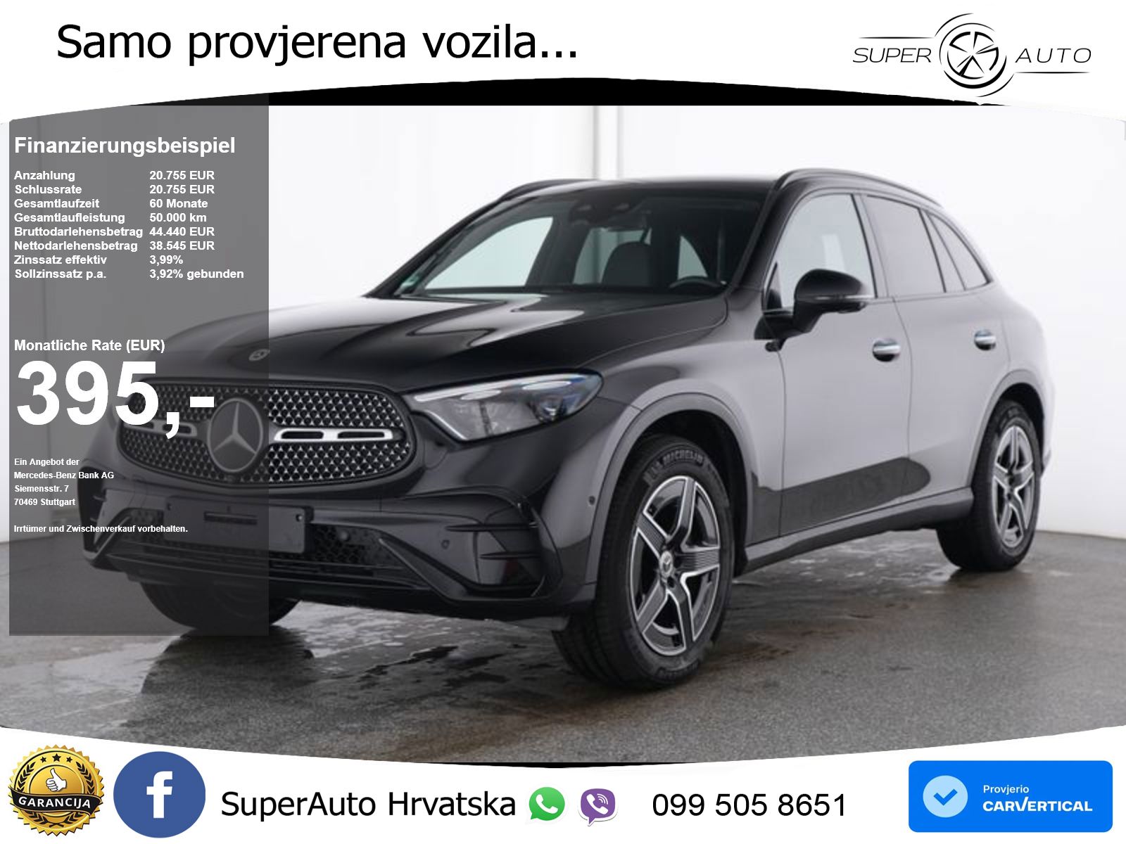 Mercedes GLC 300d (269 KS) 4MATIC 9G-TRONIC AMG ACC+HEAD+GR SJED+360+PANO
