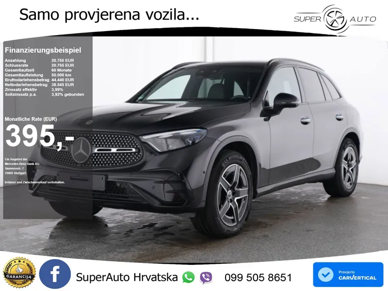 Mercedes GLC 300d (269 KS) 4MATIC 9G-TRONIC AMG ACC+HEAD+GR SJED+360+PANO