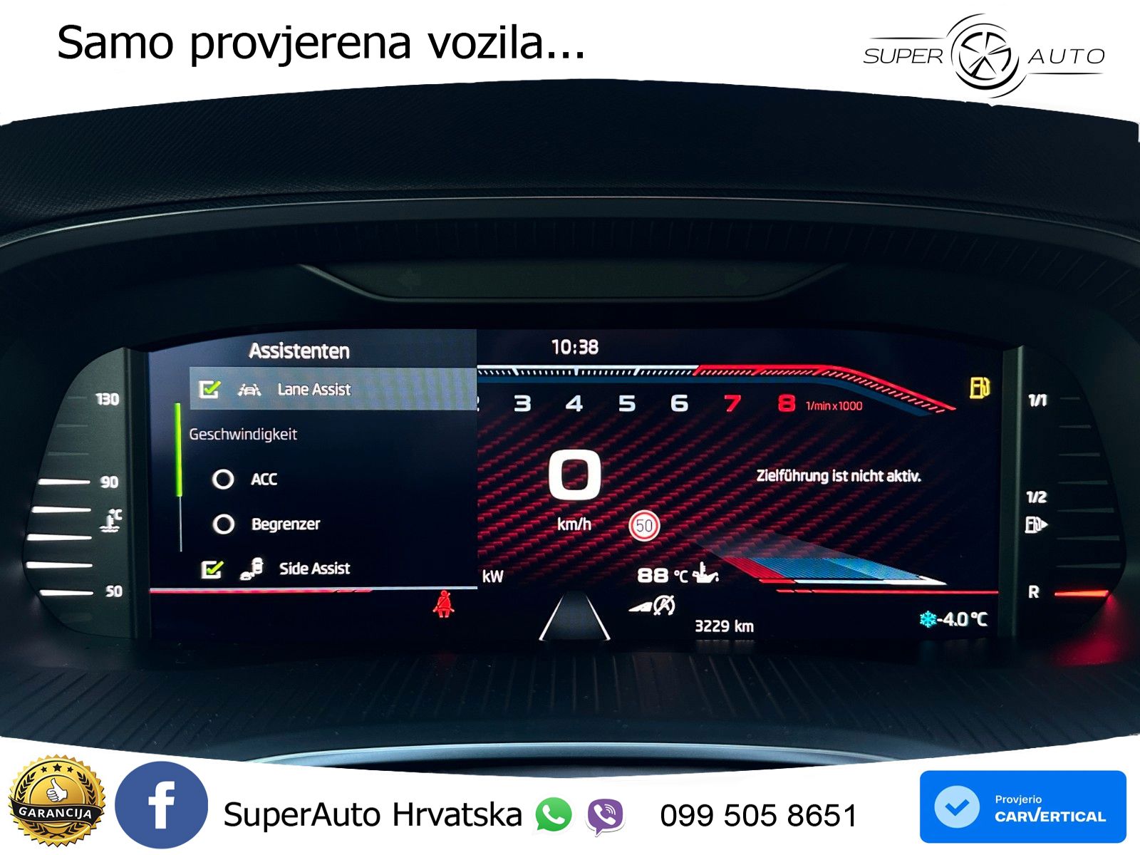 Škoda Octavia Combi RS 2.0 TSI (245 KS) DSG LED+GR SJED+ACC