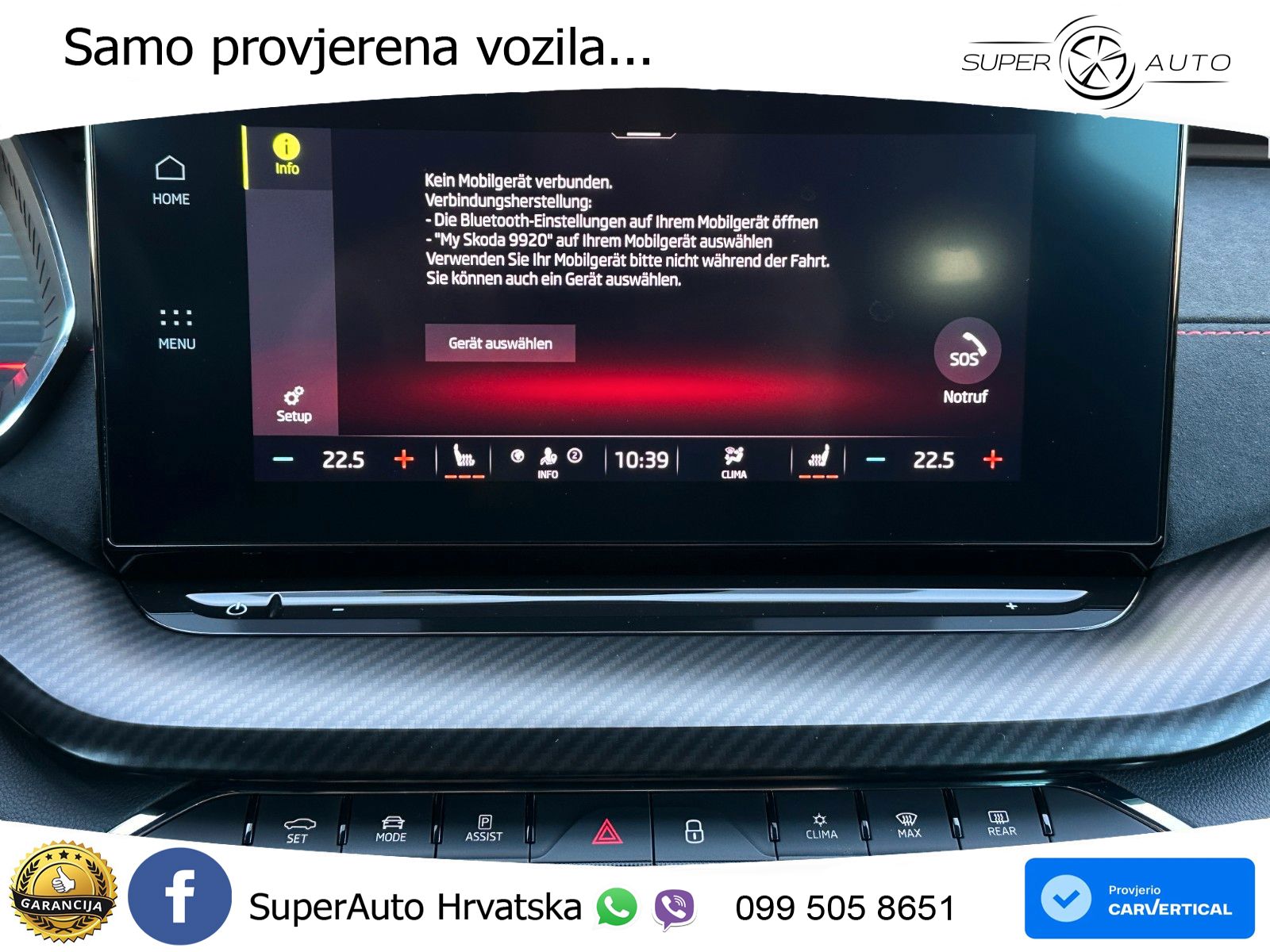 Škoda Octavia Combi RS 2.0 TSI (245 KS) DSG LED+GR SJED+ACC