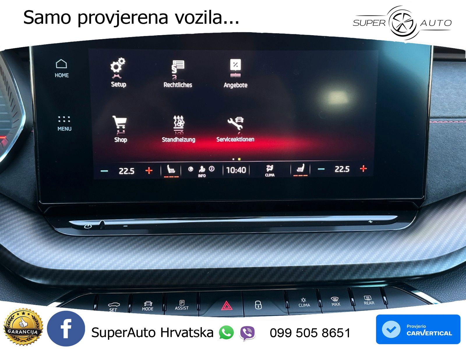 Škoda Octavia Combi RS 2.0 TSI (245 KS) DSG LED+GR SJED+ACC