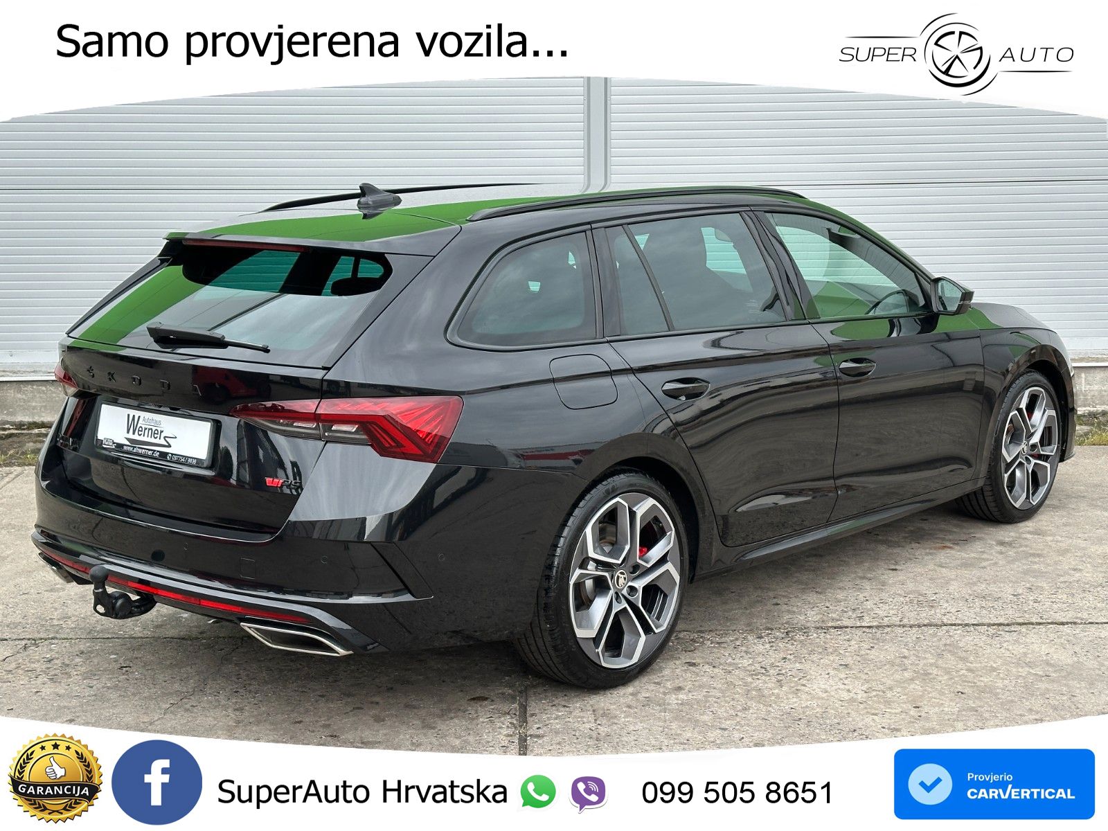 Škoda Octavia Combi RS 2.0 TSI (245 KS) DSG LED+GR SJED+ACC