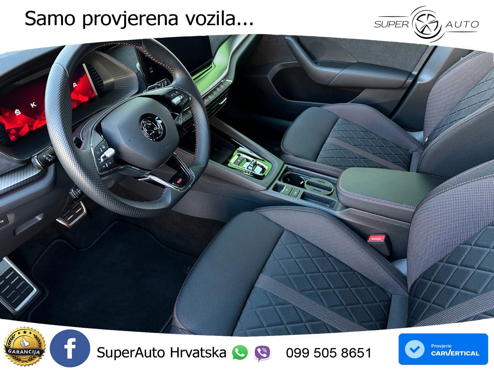 Škoda Octavia Combi RS 2.0 TSI (245 KS) DSG LED+GR SJED+ACC