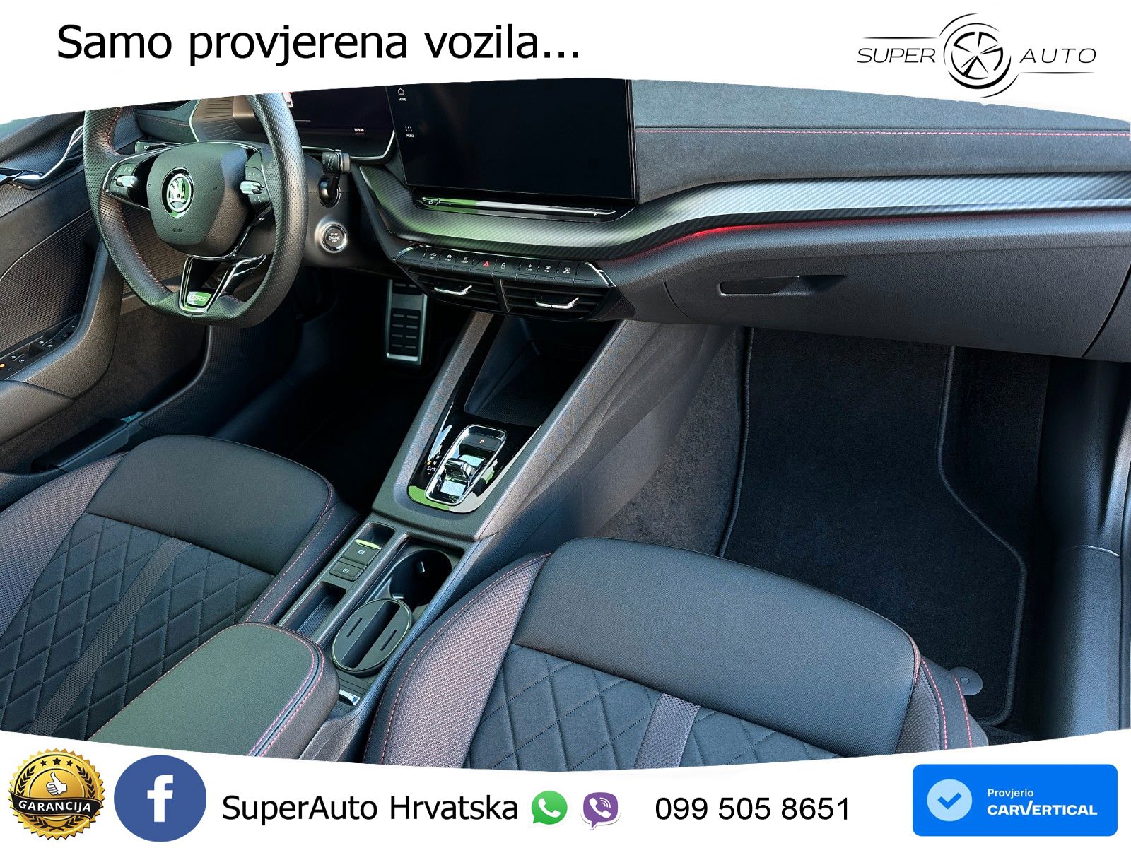 Škoda Octavia Combi RS 2.0 TSI (245 KS) DSG LED+GR SJED+ACC