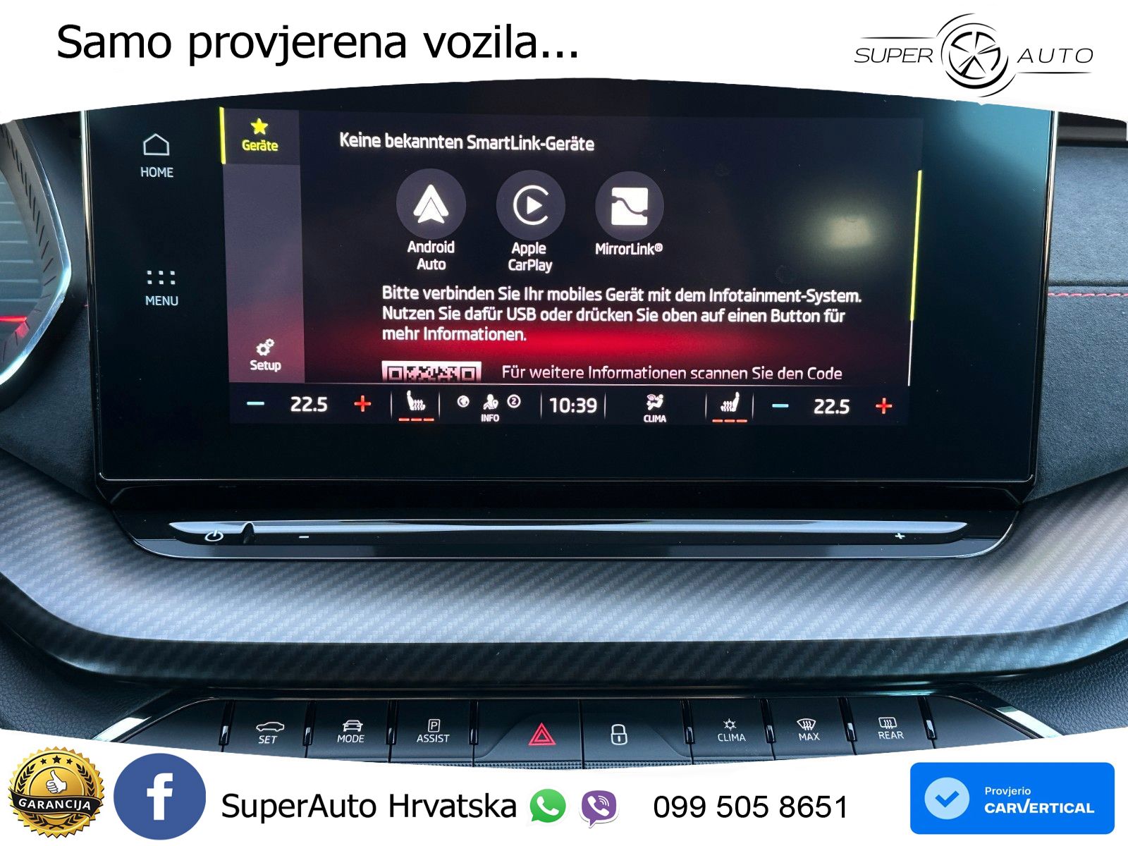 Škoda Octavia Combi RS 2.0 TSI (245 KS) DSG LED+GR SJED+ACC