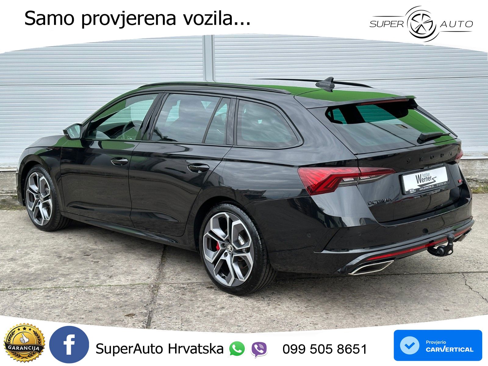 Škoda Octavia Combi RS 2.0 TSI (245 KS) DSG LED+GR SJED+ACC