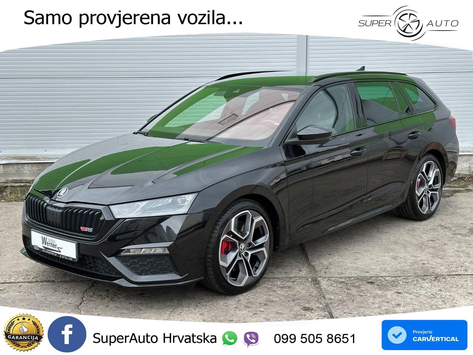 Škoda Octavia Combi RS 2.0 TSI (245 KS) DSG LED+GR SJED+ACC