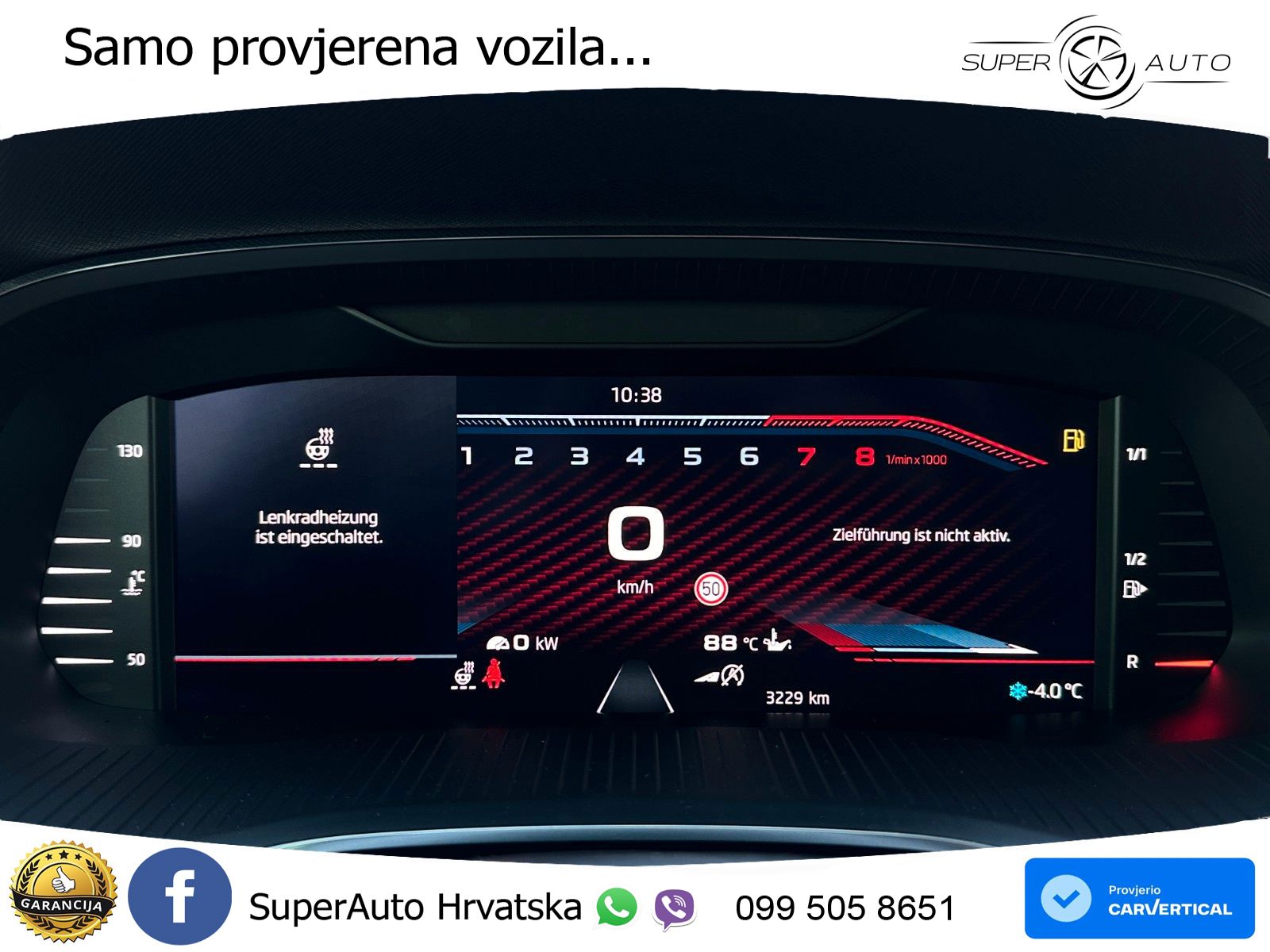 Škoda Octavia Combi RS 2.0 TSI (245 KS) DSG LED+GR SJED+ACC