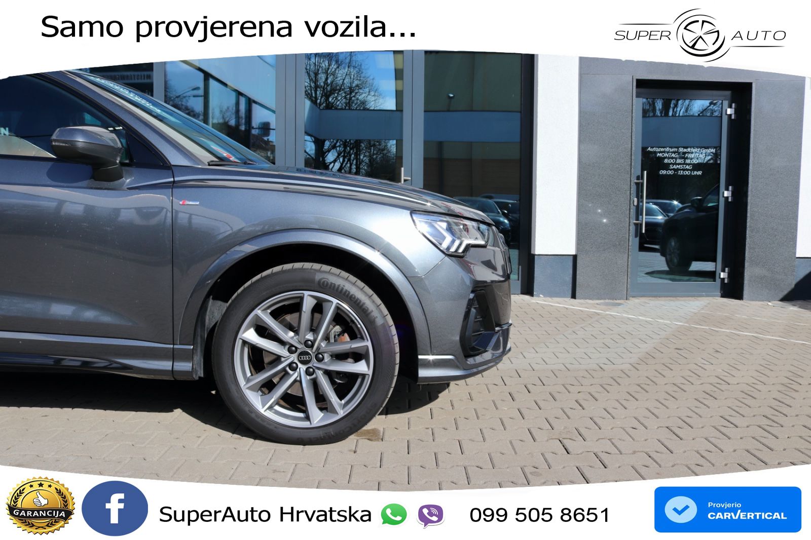 Audi Q3 40 TDI (200 KS) quattro S tronic S line LED+GR SJED+ACC