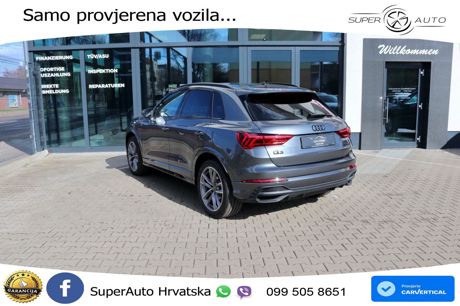 Audi Q3 40 TDI (200 KS) quattro S tronic S line LED+GR SJED+ACC