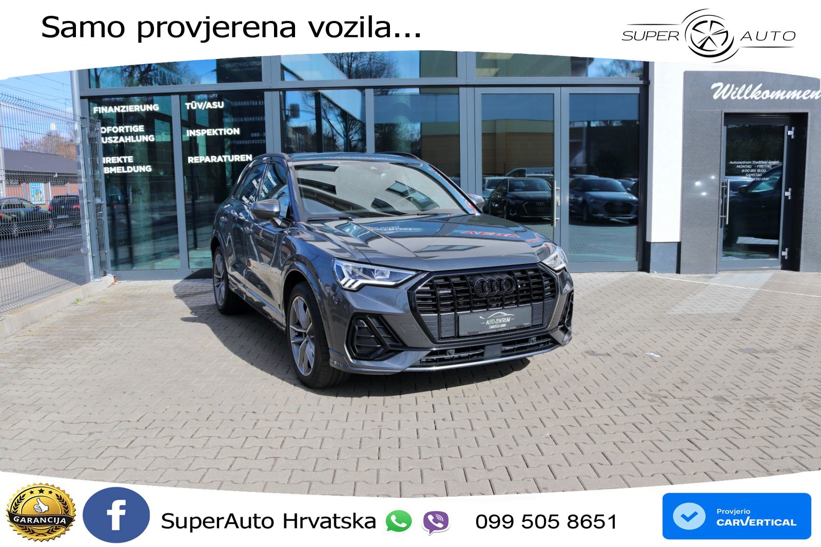 Audi Q3 40 TDI (200 KS) quattro S tronic S line LED+GR SJED+ACC