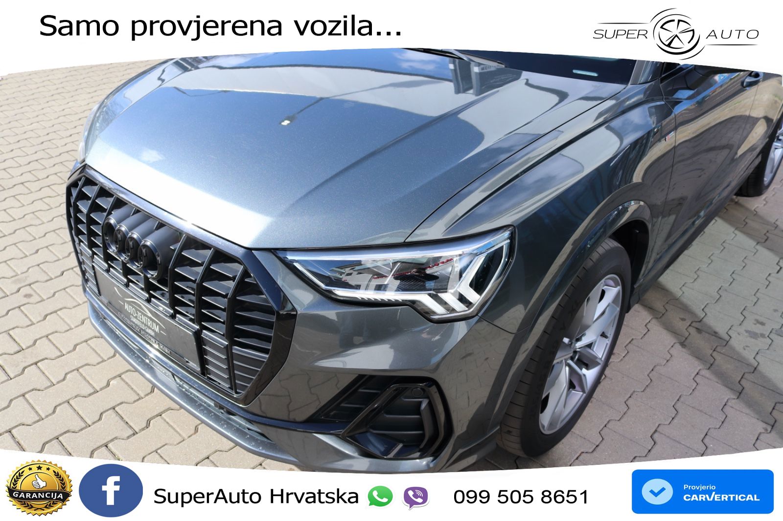 Audi Q3 40 TDI (200 KS) quattro S tronic S line LED+GR SJED+ACC