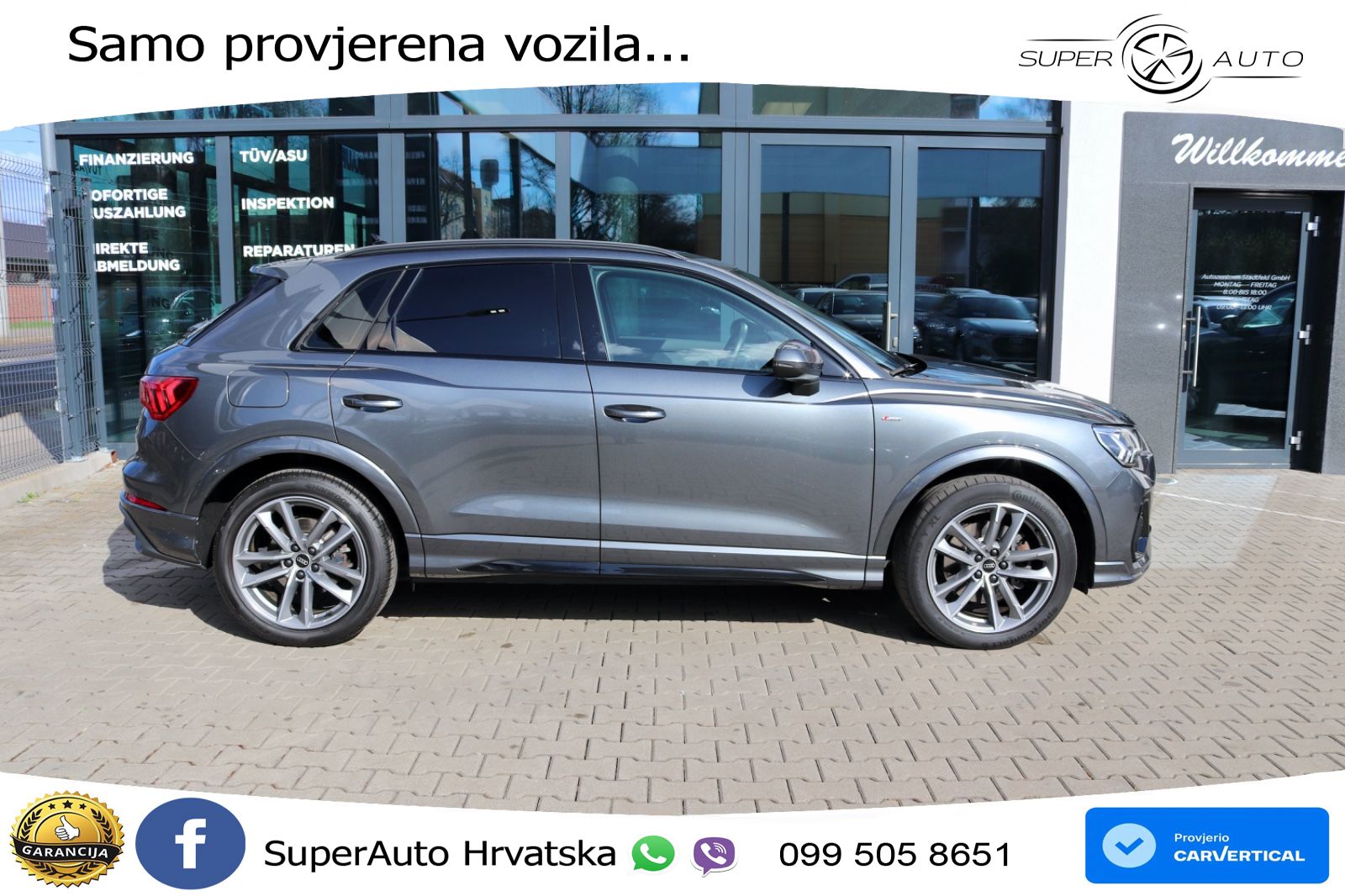 Audi Q3 40 TDI (200 KS) quattro S tronic S line LED+GR SJED+ACC