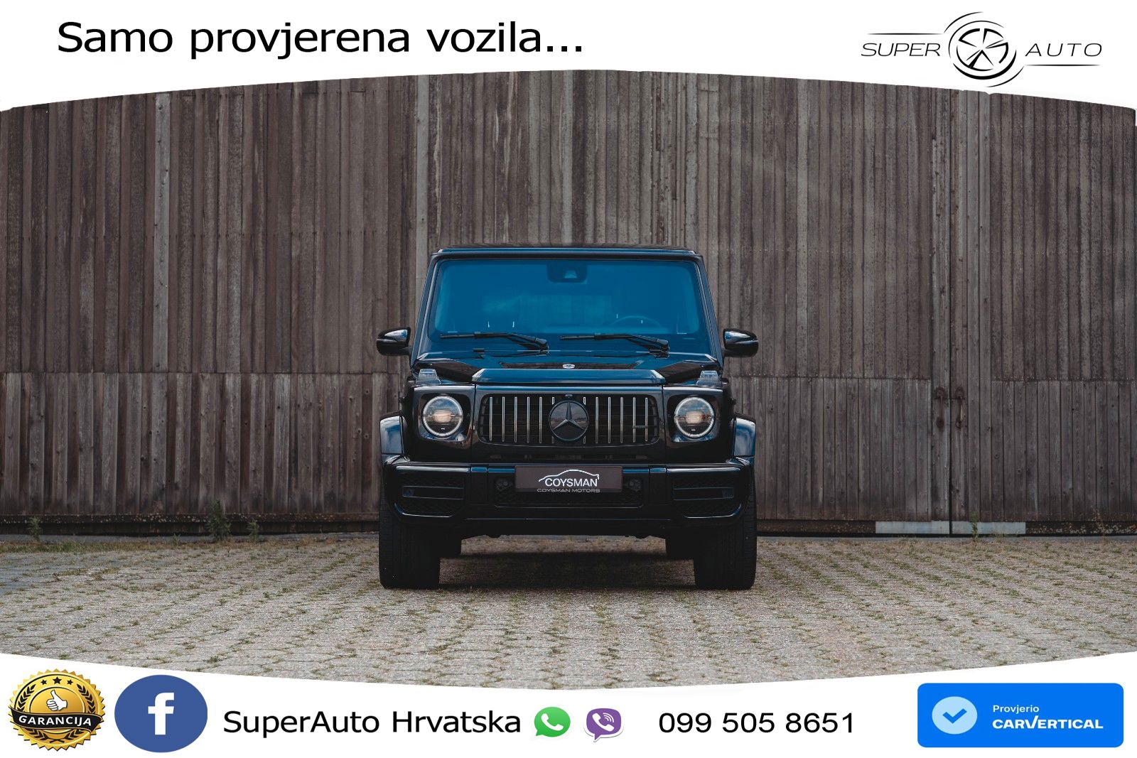 Mercedes AMG G 63 Long V8 (585 KS) 4MATIC 9G-TRONIC AMG SPEEDSHIFT TCT Superior ACC+GR SJED+360+PANO