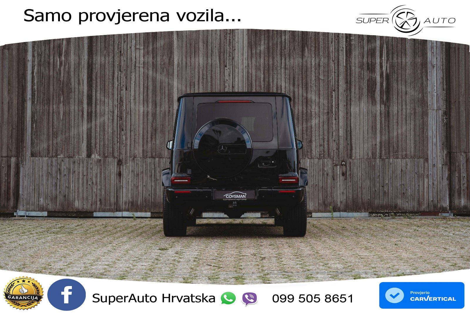 Mercedes AMG G 63 Long V8 (585 KS) 4MATIC 9G-TRONIC AMG SPEEDSHIFT TCT Superior ACC+GR SJED+360+PANO