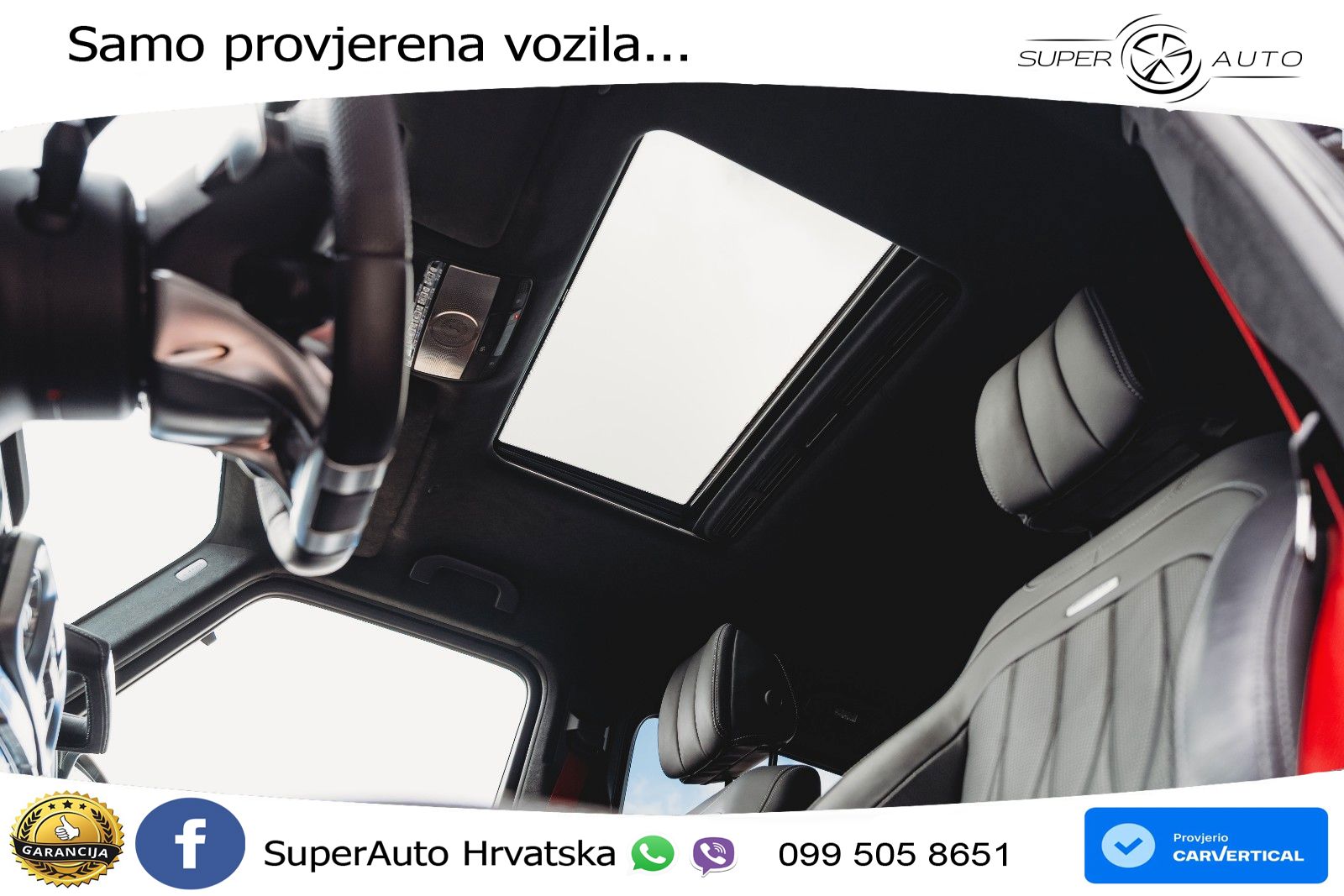Mercedes AMG G 63 Long V8 (585 KS) 4MATIC 9G-TRONIC AMG SPEEDSHIFT TCT Superior ACC+GR SJED+360+PANO