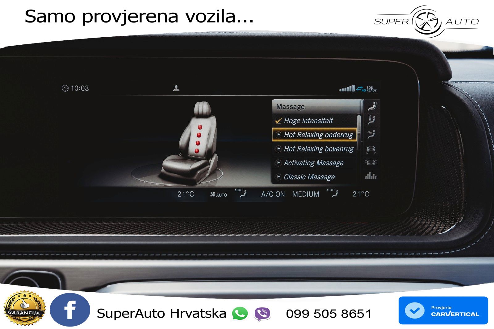 Mercedes AMG G 63 Long V8 (585 KS) 4MATIC 9G-TRONIC AMG SPEEDSHIFT TCT Superior ACC+GR SJED+360+PANO