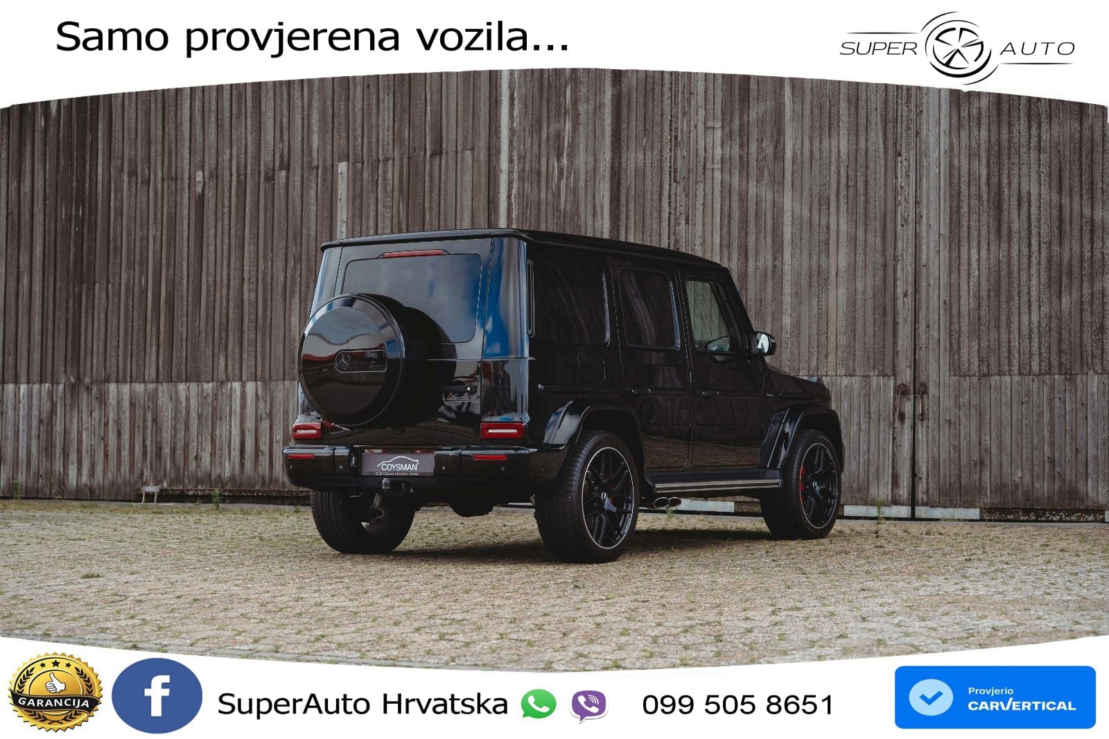 Mercedes AMG G 63 Long V8 (585 KS) 4MATIC 9G-TRONIC AMG SPEEDSHIFT TCT Superior ACC+GR SJED+360+PANO