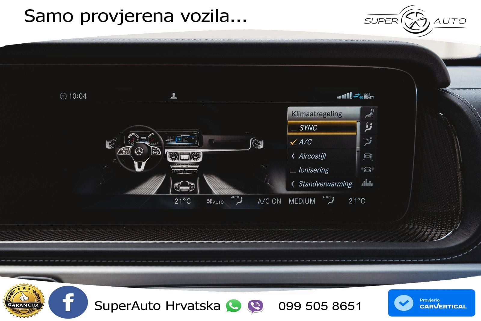 Mercedes AMG G 63 Long V8 (585 KS) 4MATIC 9G-TRONIC AMG SPEEDSHIFT TCT Superior ACC+GR SJED+360+PANO