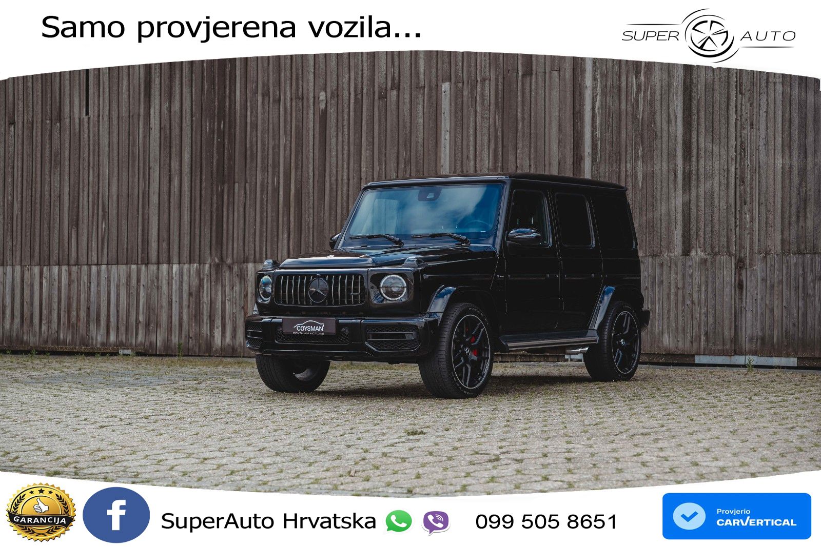 Mercedes AMG G 63 Long V8 (585 KS) 4MATIC 9G-TRONIC AMG SPEEDSHIFT TCT Superior ACC+GR SJED+360+PANO