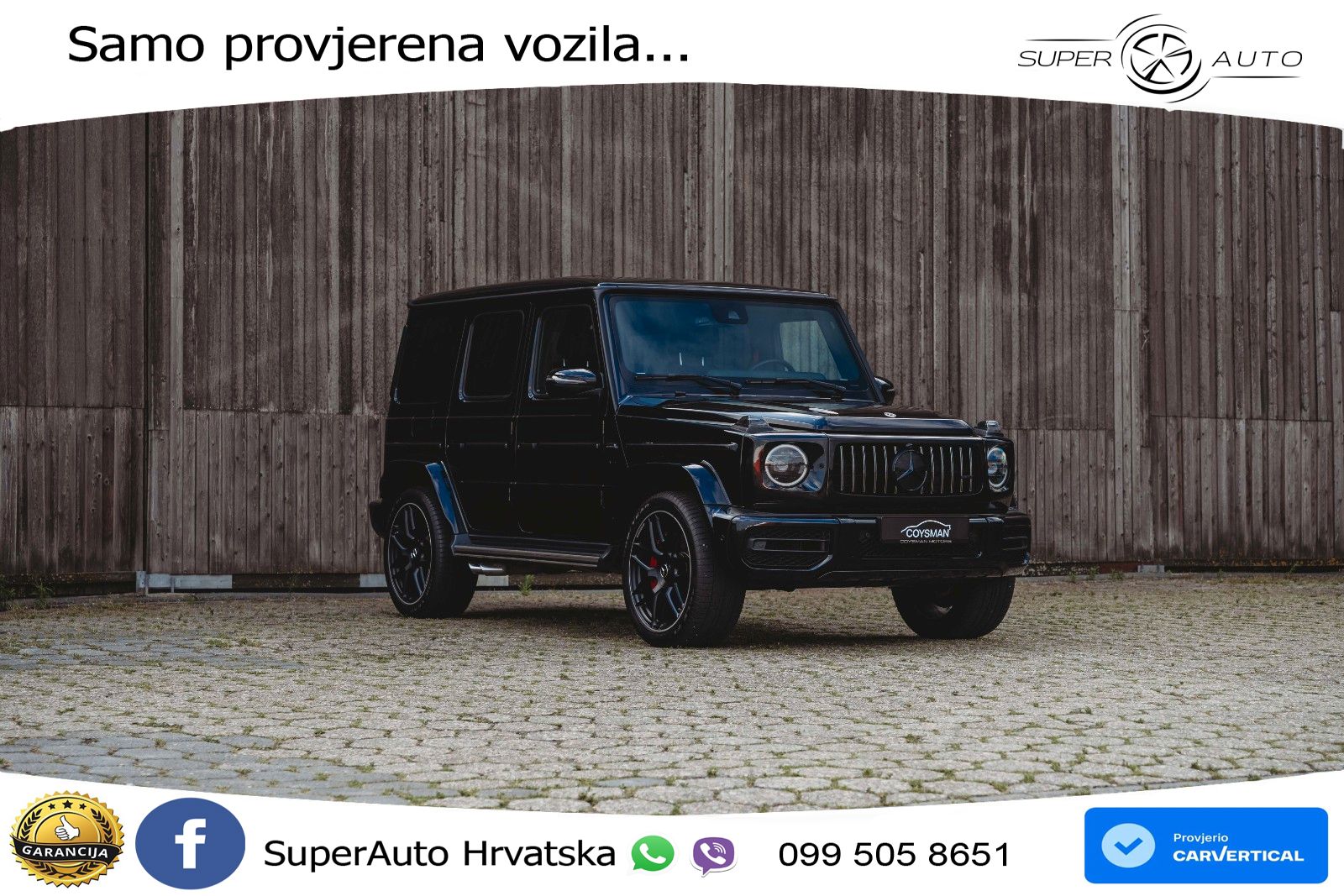 Mercedes AMG G 63 Long V8 (585 KS) 4MATIC 9G-TRONIC AMG SPEEDSHIFT TCT Superior ACC+GR SJED+360+PANO