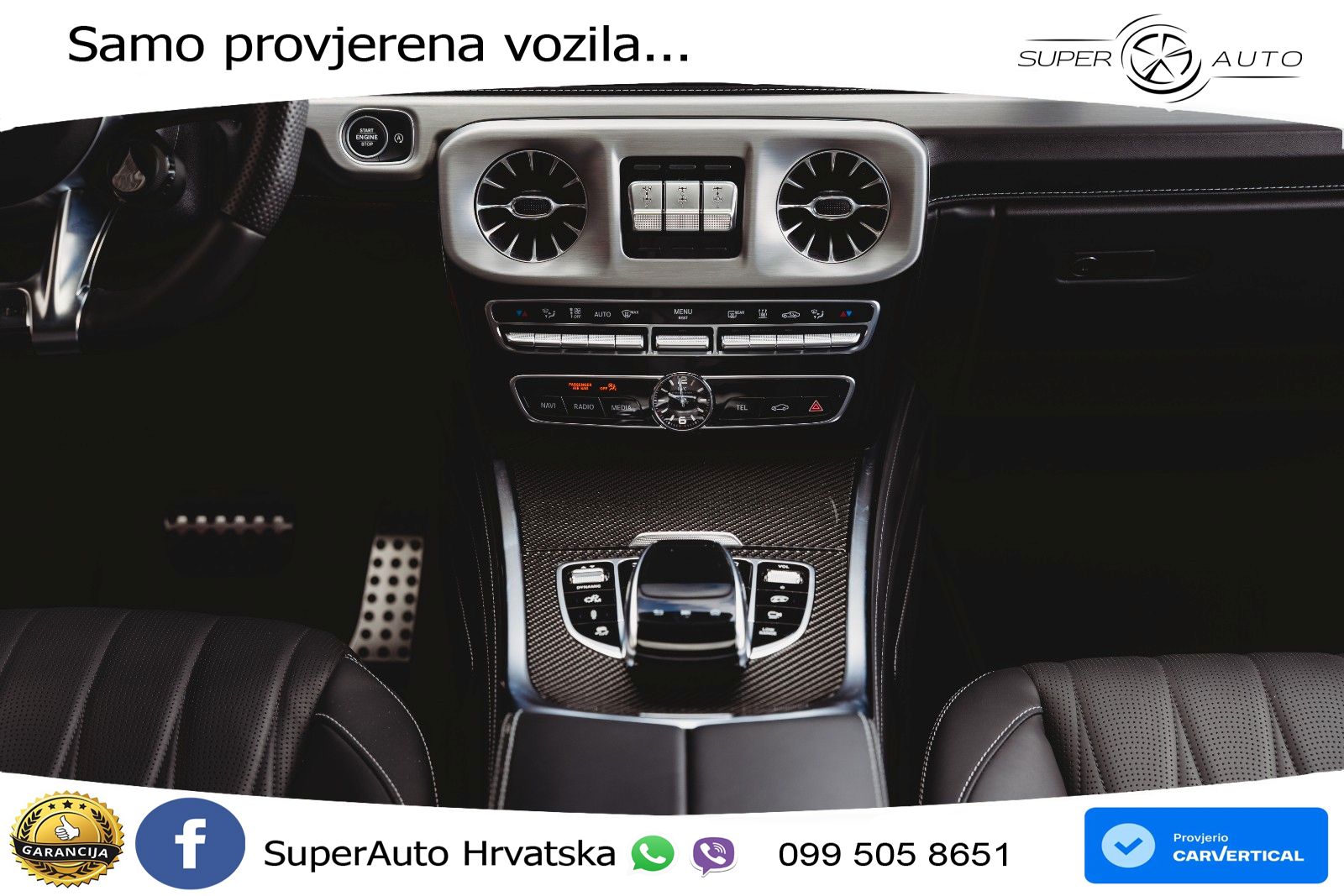 Mercedes AMG G 63 Long V8 (585 KS) 4MATIC 9G-TRONIC AMG SPEEDSHIFT TCT Superior ACC+GR SJED+360+PANO