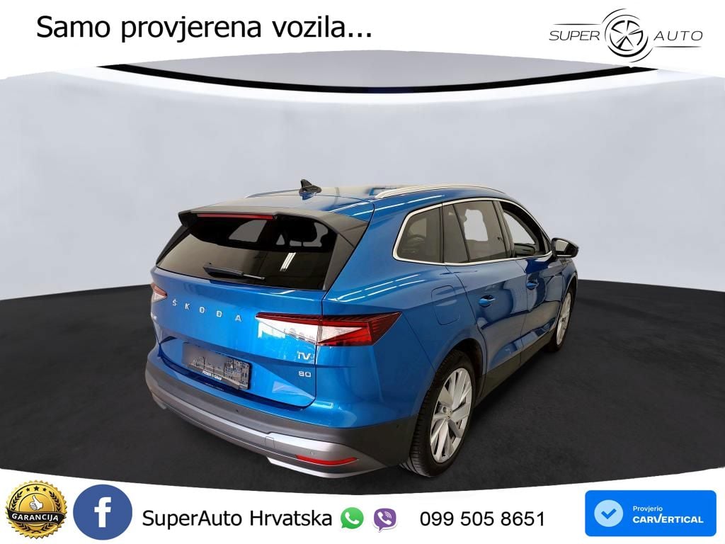 Škoda Enyaq iV 80 82 kWh (204 KS) Loft LED+GR SJED+ACC