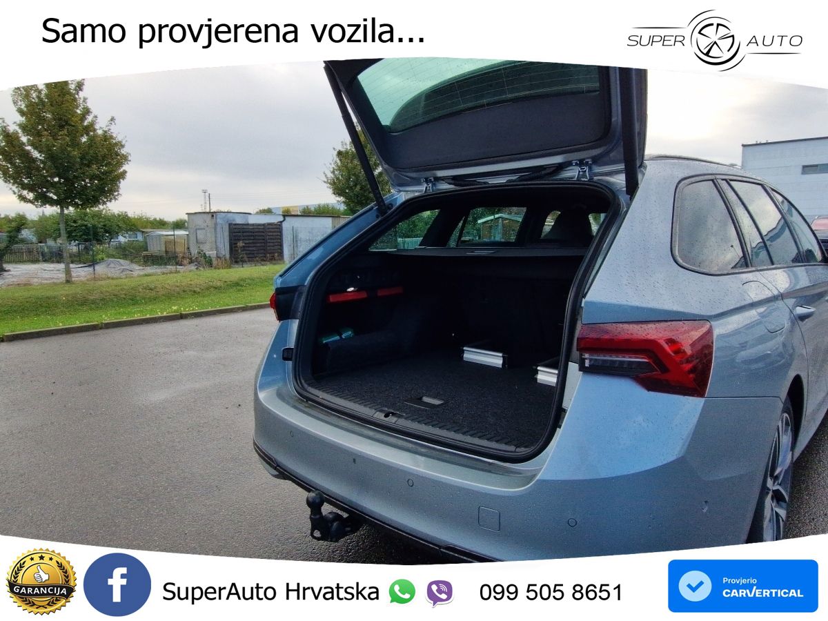 Škoda Octavia Combi 2.0 TDI (150 KS) DSG SportLine MATRIX+GR SJED+KAM