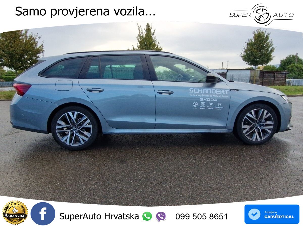 Škoda Octavia Combi 2.0 TDI (150 KS) DSG SportLine MATRIX+GR SJED+KAM